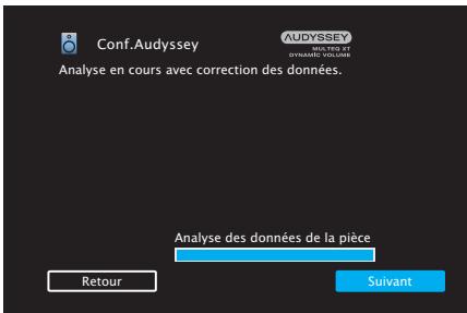 DENON AVR-X1700H - Effectuez le paramétrage de Audyssey Dynamic EQ® et Audyssey Dynamic Volume®. - 3