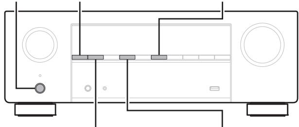 DENON AVR-X1700H - Fonction de verrouillage à distance - 1