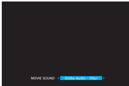 DENON AVR-X1700H - Passage au mode audio - 2