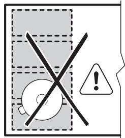 ELECTROLUX EIV64453 - Bonne position de l'ustensile de cuisine : - 6