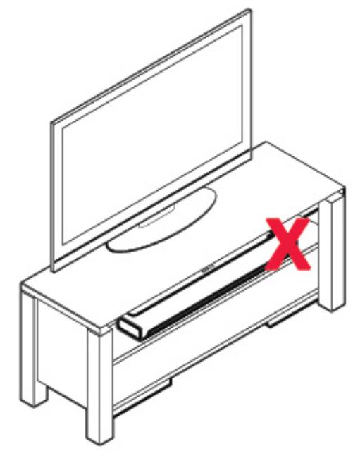 SONOS barre_de_sonvertigo_sub_black - Sur un meuble - 2