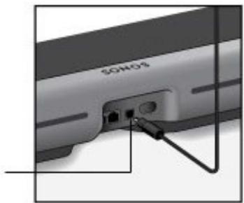 SONOS barre_de_sonvertigo_sub_black - Connectez la barre de son à votre TV. - 2