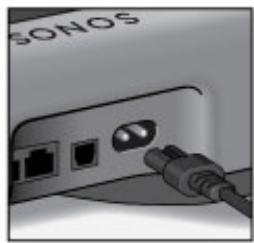 SONOS barre_de_sonvertigo_sub_black - Connecter le cordon d'alimentation - 1