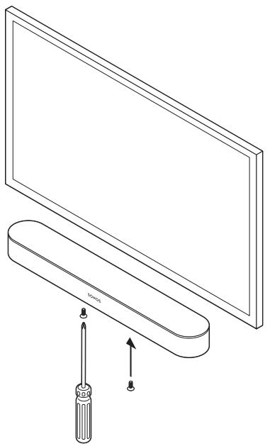SONOS barre_de_sonvertigo_sub_black - Contenu du kit de fixation - 9