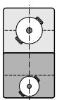 NEFF 152D53xX2 - Utilisation comme deux zones de cuisson - 1