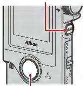 NIKON KeyMission 80 - Appuyez sur le déclencheur ou sur la commande MENU et maintenez-la enforcée. - 1