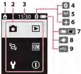 NIKON KeyMission 80 - Pour les menus - 1