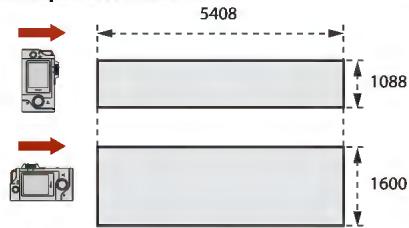 NIKON KeyMission 80 - Taille d'image du panoramicique simplifié - 1