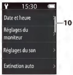 NIKON KeyMission 80 - Pour les menus - 2