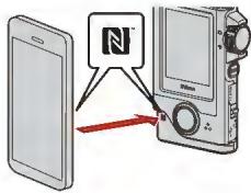 NIKON KeyMission 80 - - Periphériques iOS et Android non compatibles NFC - 1