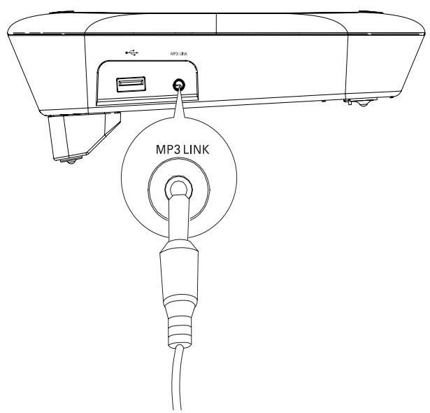 PHILIPS HES 4900 - Connexion MP3 Link - 1