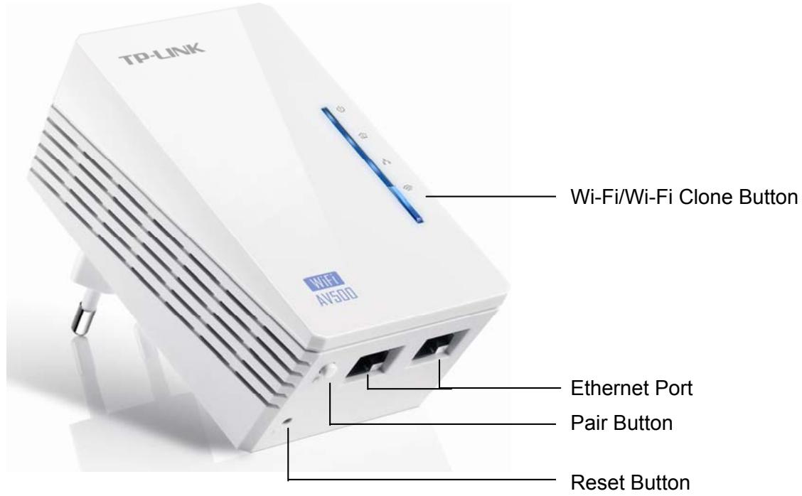 TP-LINK TL-WPA4220KIT - Physical Interface - 1