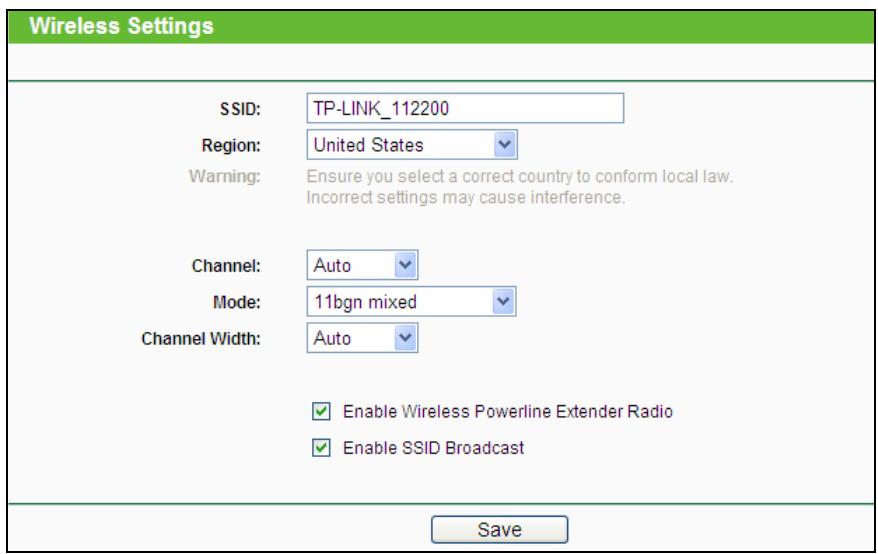 TP-LINK TL-WPA4220KIT - Wireless Settings - 1