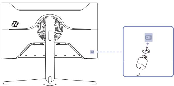 SAMSUNG G9 - Pour verrouiller un dispositif antivol : - 1