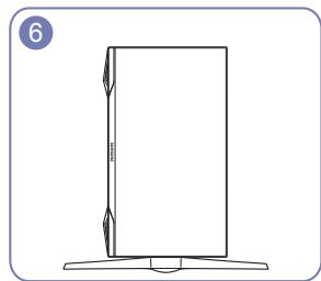 SAMSUNG G9 - Ajustement de l'inclinaison et de la hauteur du produit - 14