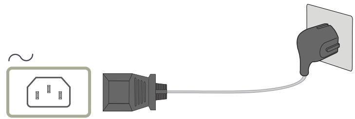 SAMSUNG G9 - Branchement de l'alimentation - 3