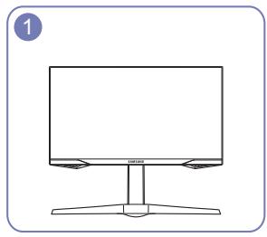 SAMSUNG G9 - Ajustement de l'inclinaison et de la hauteur du produit - 9