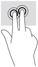 HEWLETT PACKARD 15s-fq5023nf - Pression à deux doigts (pavé tactile et pavé tactile de précision) - 2