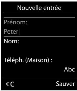 GIGASET 850 - Saisie des lettres/caractères - 1
