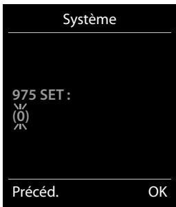 GIGASET 850 - En mode veille : - 2