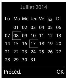 GIGASET 850 - Calendrier - 1