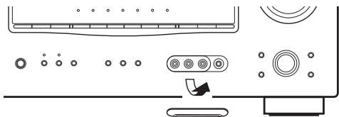 DENON AVR-1708 - Panneau avant - 2