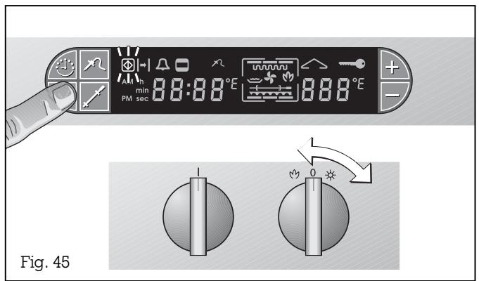 GAGGENAU EB 271-131 - Affichage de la températe actuelle (« Thermotest ») - 1
