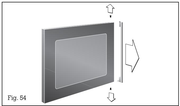 GAGGENAU EB 271-131 - Demontage de la paroi vitrée du four - 1