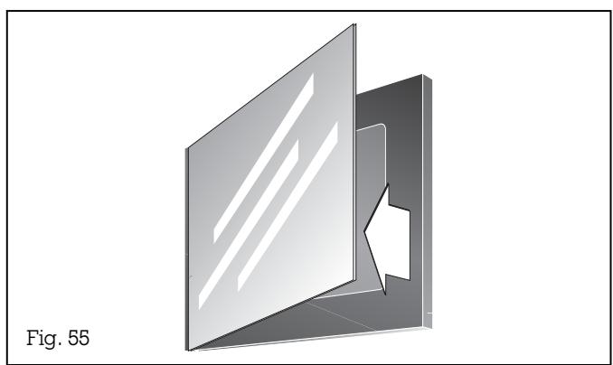 GAGGENAU EB 271-131 - Demontage de la paroi vitrée du four - 2