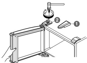 LG-GOLDSTAR GR-3326SN - REVERSIBILITE DES PORTES - 8