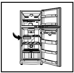 LG-GOLDSTAR GR-3326SN - Positionnement du Contrôleur de température - 2