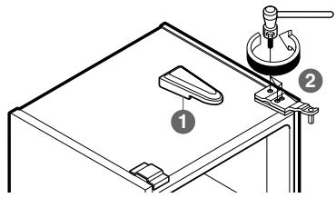 LG-GOLDSTAR GR-3326SN - COMMENT INVERSER LE SENS D'OUVERTURE DES PORTES - 1
