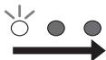 YAMAHA WXO10WH - Indication des voyants - 1