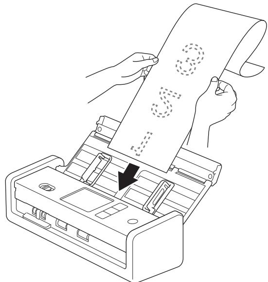 BROTHERADS 1800W - Chargement de documents de longueur supérieure à la taille standard - 2