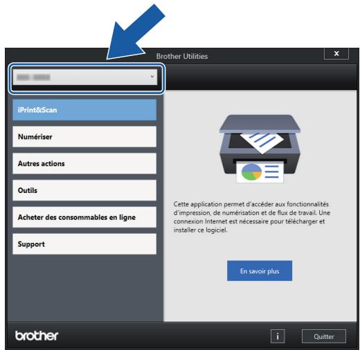 BROTHERADS 1800W - Accès aux utilisaires Brother (Windows) - 1