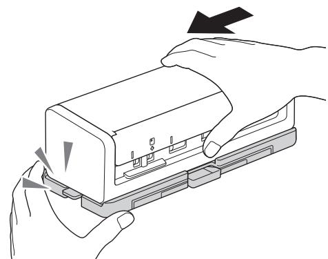 BROTHERADS 1800W - Installer le bac de sortie - 2