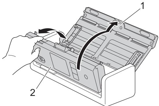 BROTHERADS 1800W - Nettoyage du scanner et des rouleaux - 1