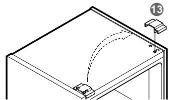 LG-GOLDSTAR GR 322 WL - Reversibilite des PORTES - 1