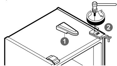 LG-GOLDSTAR GR 322 WL - Comment inverser le SENS d'ouverture des PORTES - 1