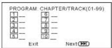 TAKARA DIV89R - Lecture de programme - 2