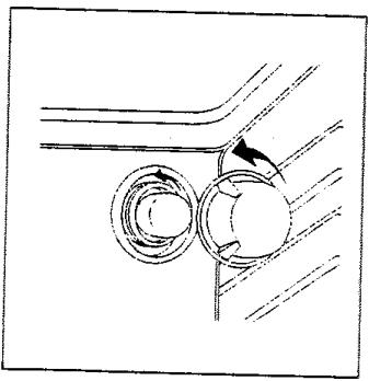 ARISTON FB 970 C.2 IX INOX - Remplacement de la lampe à l'intérieur de l'enceinte du four - 1