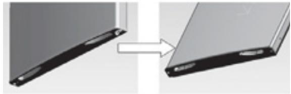 CURTISS REFRIGERATEURCONGELATEURMDP5210L - PORTE - 5