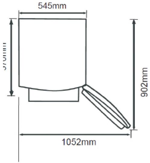 CURTISS REFRIGERATEURCONGELATEURMDP5210L - Emplacement - 1