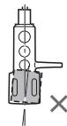 TECHNICS SL1500CEG-S - Fixation de la cellule de lecture - 5