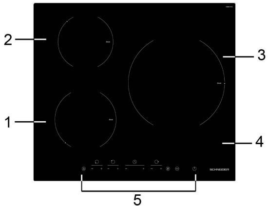 SCHNEIDER SCTI6374T0O0O - Vue de dessus - 1