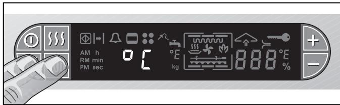 GAGGENAU EM 221-110 CG INOX - Menu d'options, mise à l'heure - 1