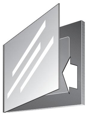 GAGGENAU EM 221-110 CG INOX - Démontage de la vitre - 2