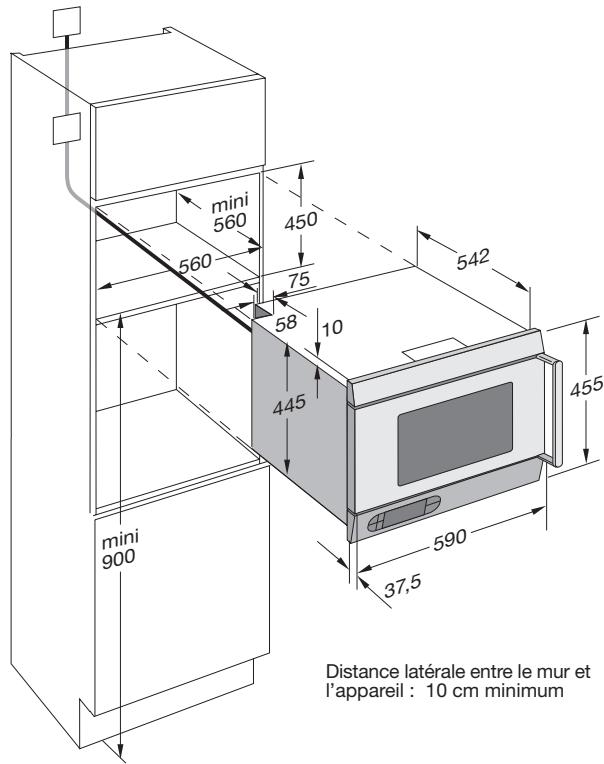 GAGGENAU EM 221-110 CG INOX - Puissance de chauffe : - 1