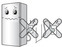 LG GRM-4924 WHT - pas orientée vers le haut ou bien coincée derrière le réfrigerateur. - 1