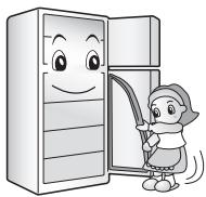 LG GRM-4924 WHT - Lors du rejet du réfrigérateur, enlevez le matériel emballant de la porte. - 1